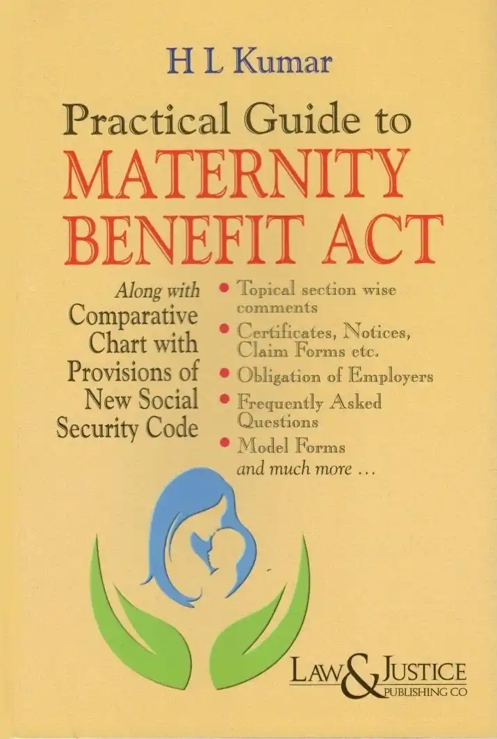 Image from LABOUR LAW REPORTER: 👉 *Practical Guide to Maternity Benefit Act* *(2nd Edition)* Payment...