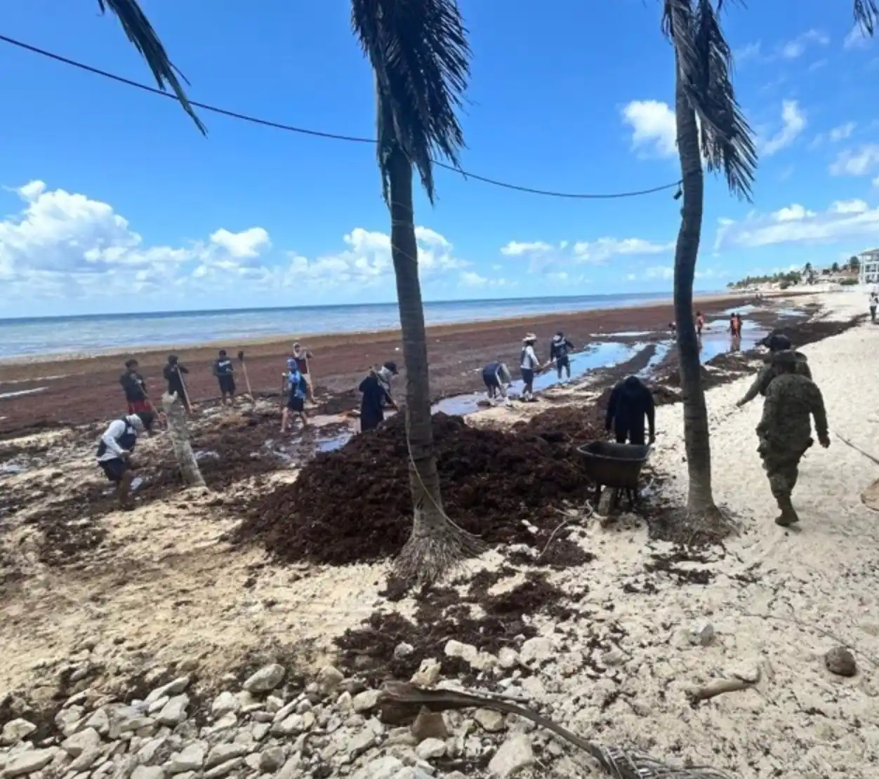 Image from Secretaría de Marina: *Sector Naval de Cozumel* *Comunicado de prensa: 006/2025* Se activa...