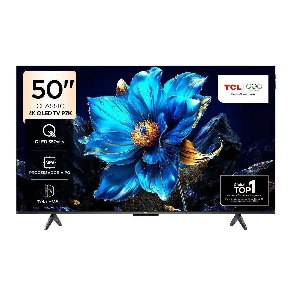 Image from Caça Preço Do Rocha !: 🆘Smart TV QLED TCL 50" 50P7Km Google TV AiPQ, HDR10+ - VRR 120Hz Gam...