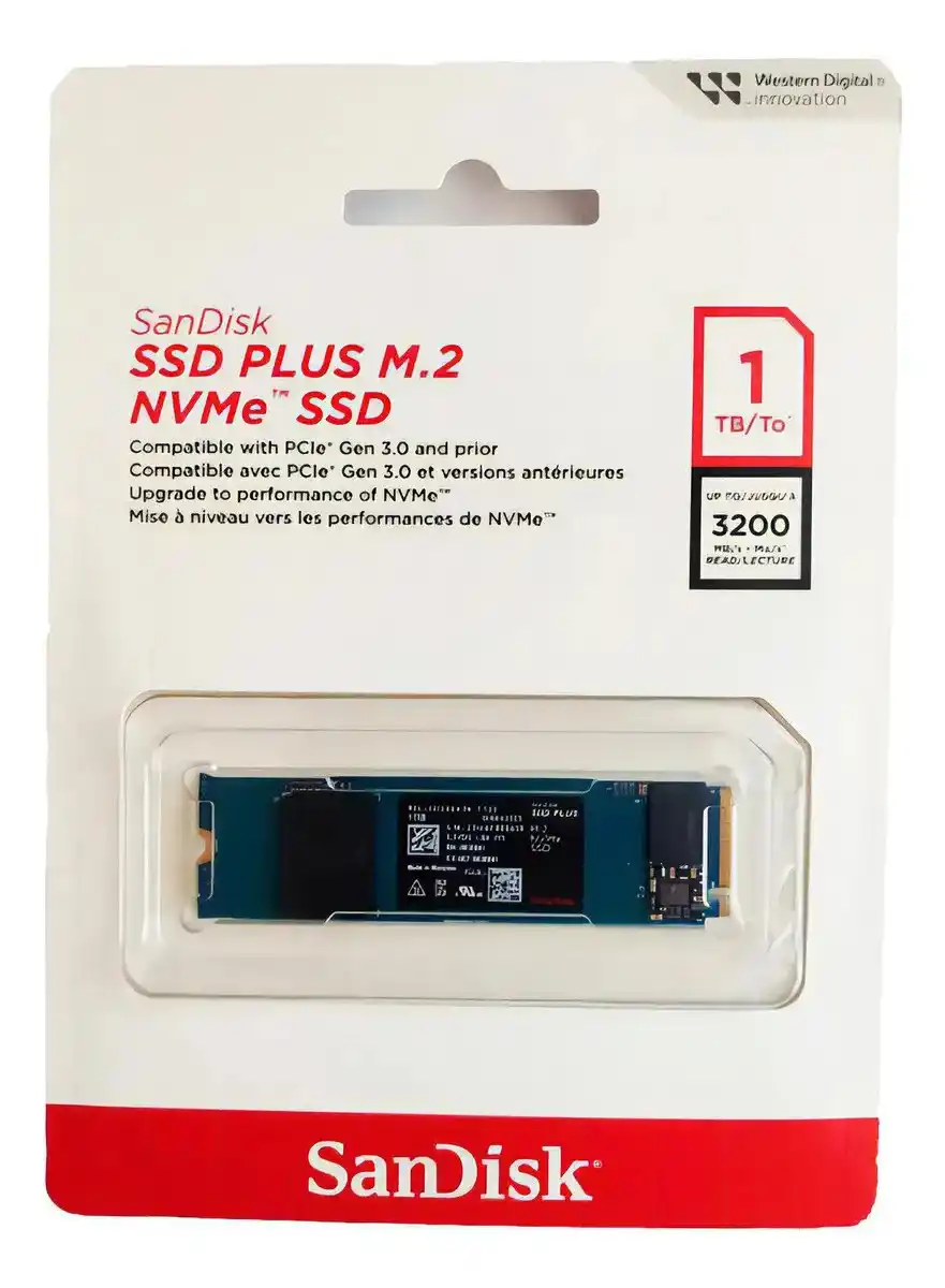 Image from Caça Preço Do Rocha !: Ssd M.2 1tb Sandisk Plus Nvme 2280  R$  359 Cupom :  VALE10  https://m...