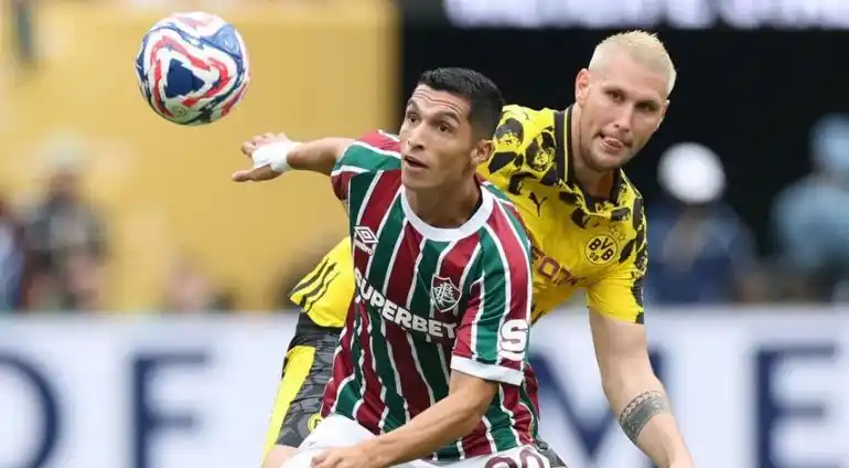 Image from صحيفة الجزيرة Al Jazirah: *تعادل فلومينينسي ودورتموند في مونديال الأندية*  https://www.al-jazira...