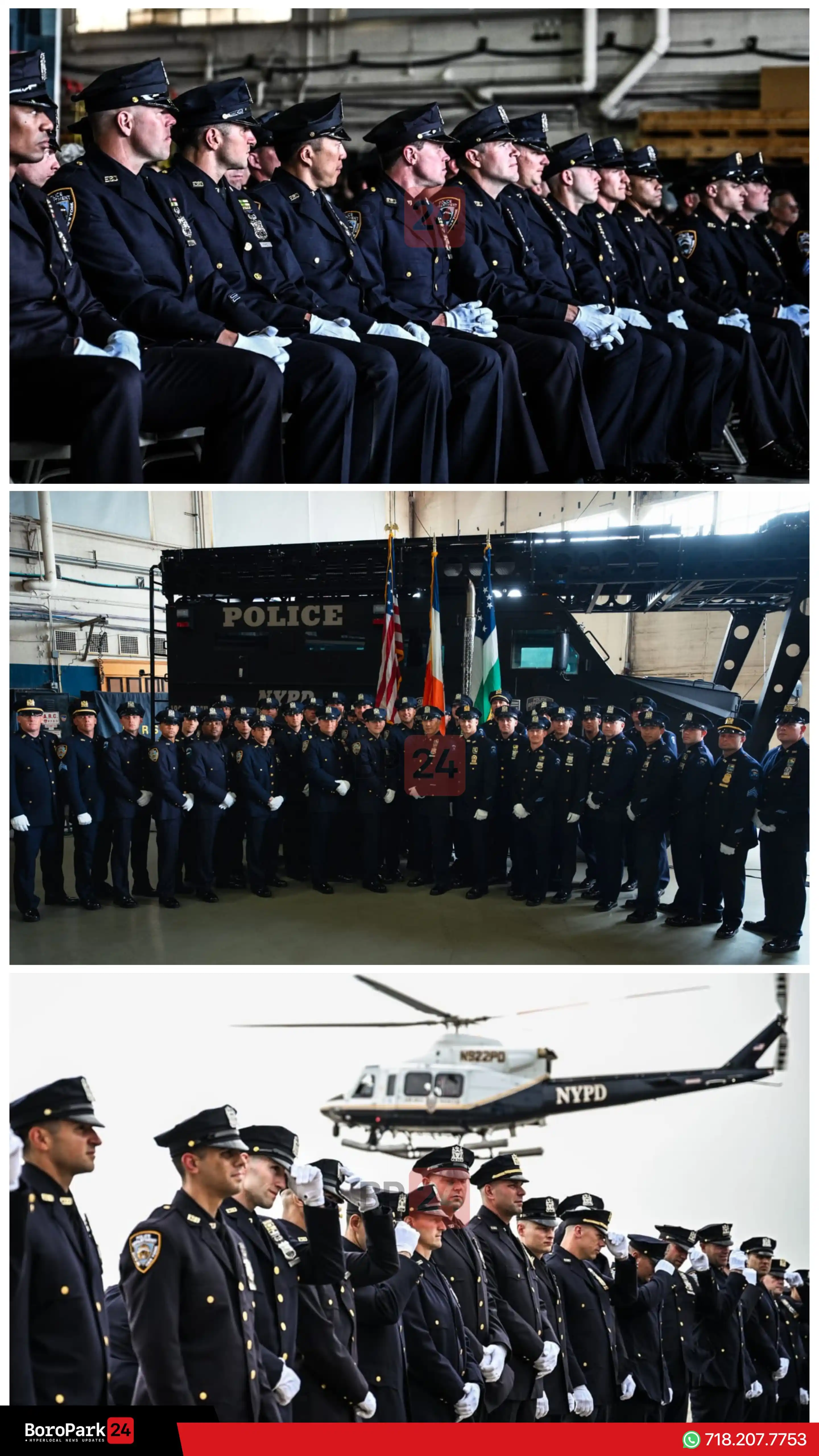 Image from BoroPark24: The NYPD's Emergency Service Unit just welcomed 30 new members, the ci...