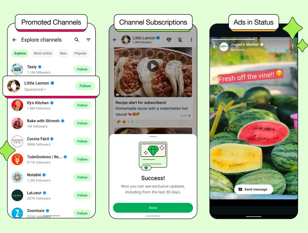 Image from Digital Trends and Insights—Egline Samoei: UPDATE 📢 WhatsApp is introducing Ads in the Status updates tab Mark ...