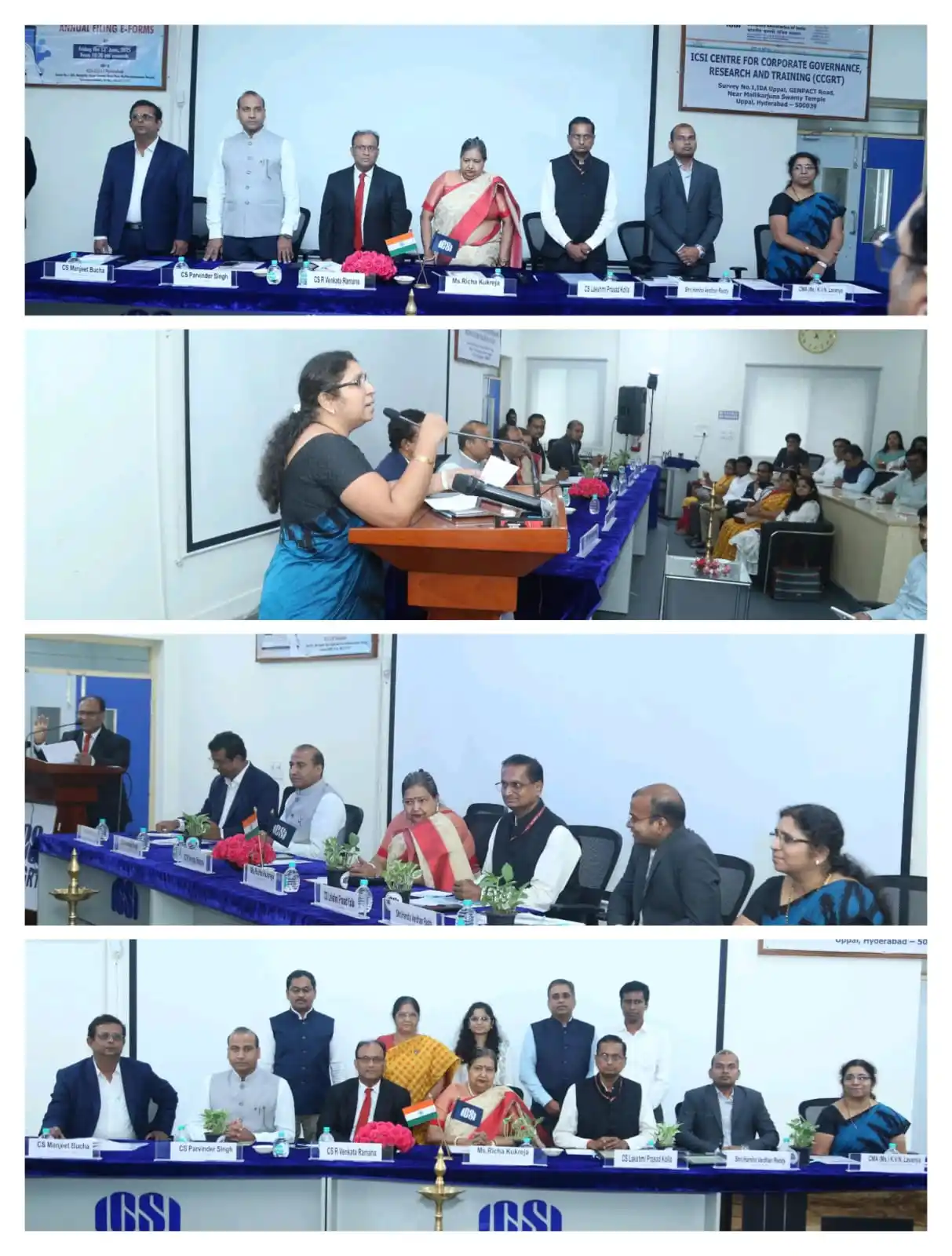 Image from The Institute of Company Secretaries of India (ICSI): User Awareness Session on ANNUAL FILING E-FORMS by <a class="text-blue...