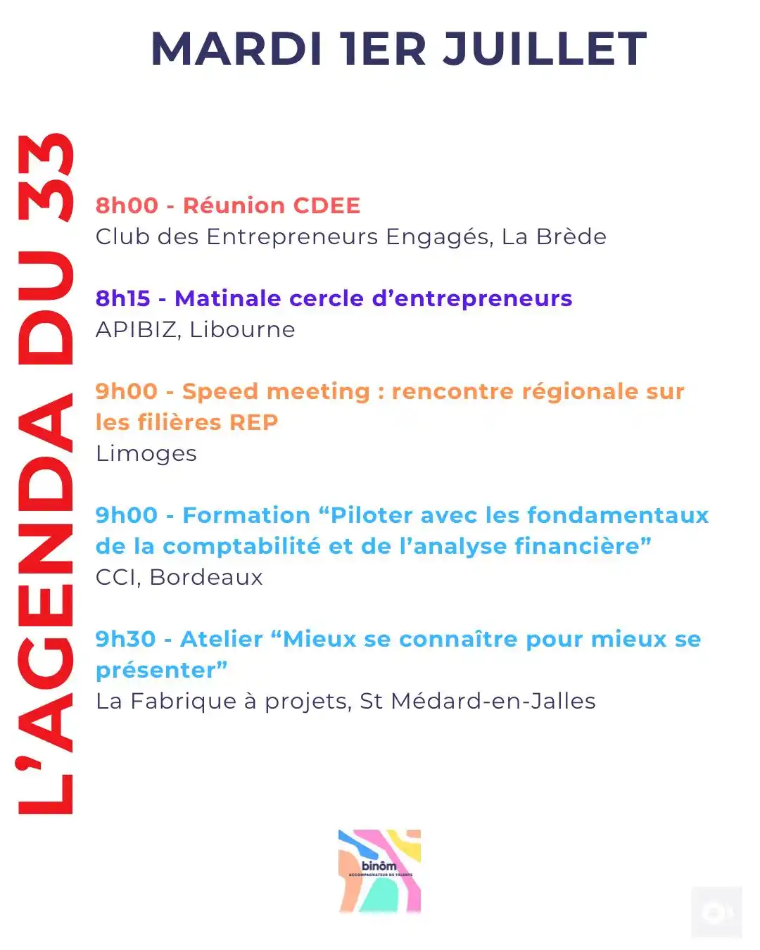Image from L’AGENDA de l’Entrepreneur & du Porteur de Projet : 8h00 - Réunion CDEE Club des Entrepreneurs Engagés, La Brède https://w...