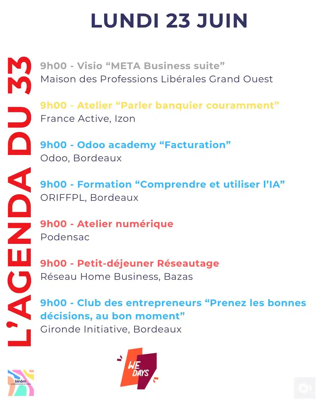 Image from L’AGENDA de l’Entrepreneur & du Porteur de Projet : 9h00 - Visio “META Business suite” Maison des Professions Libérales Gr...