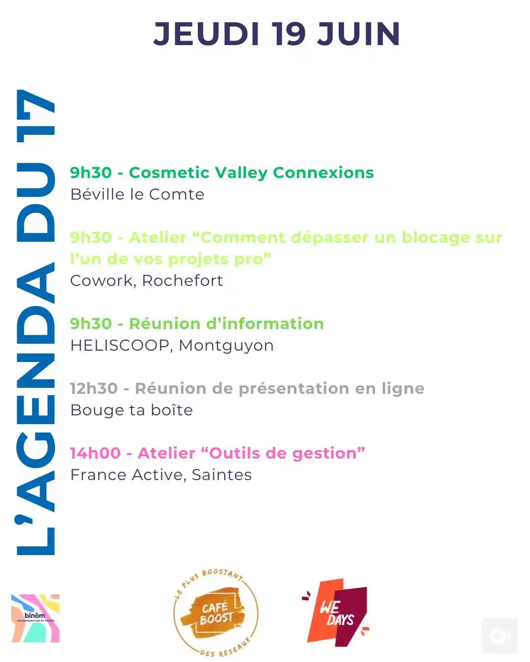 Image from L’AGENDA de l’Entrepreneur & du Porteur de Projet : 9h30 - Cosmetic Valley Connexions Béville le Comte https://www.cosmeti...