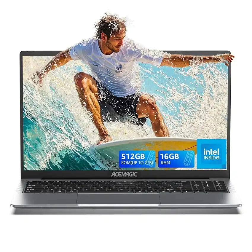 Image from Offerte e Sconti Gratis: 👀 ACEMAGIC PC Portatile 15,6 Pollici 16GB DDR4 512GB SSD, N95 CPU (Fi...