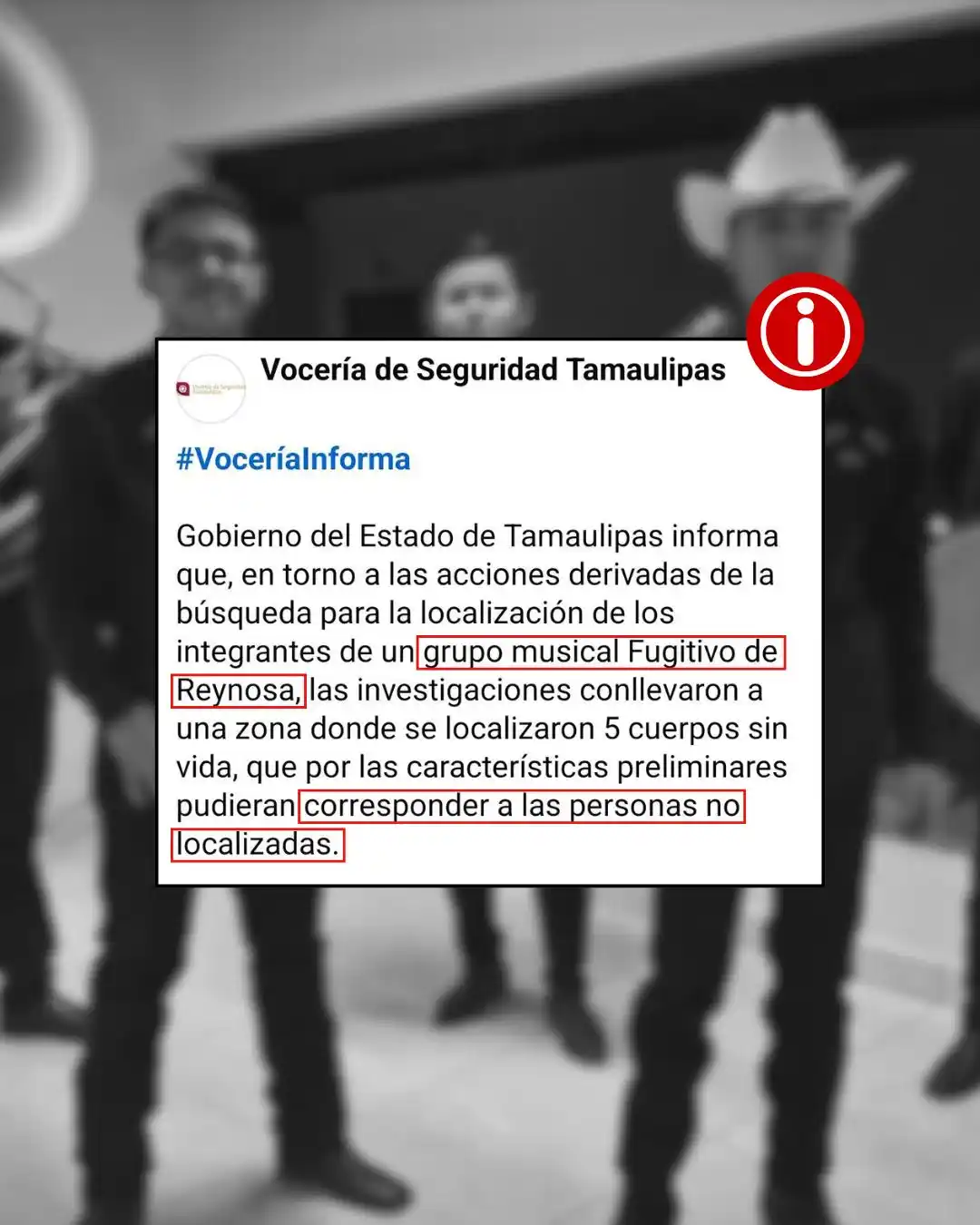 Image from POSTA Tamaulipas: 🔴 *ALMOMENTO* | Vocería de <a class="text-blue-500 hover:underline cu...