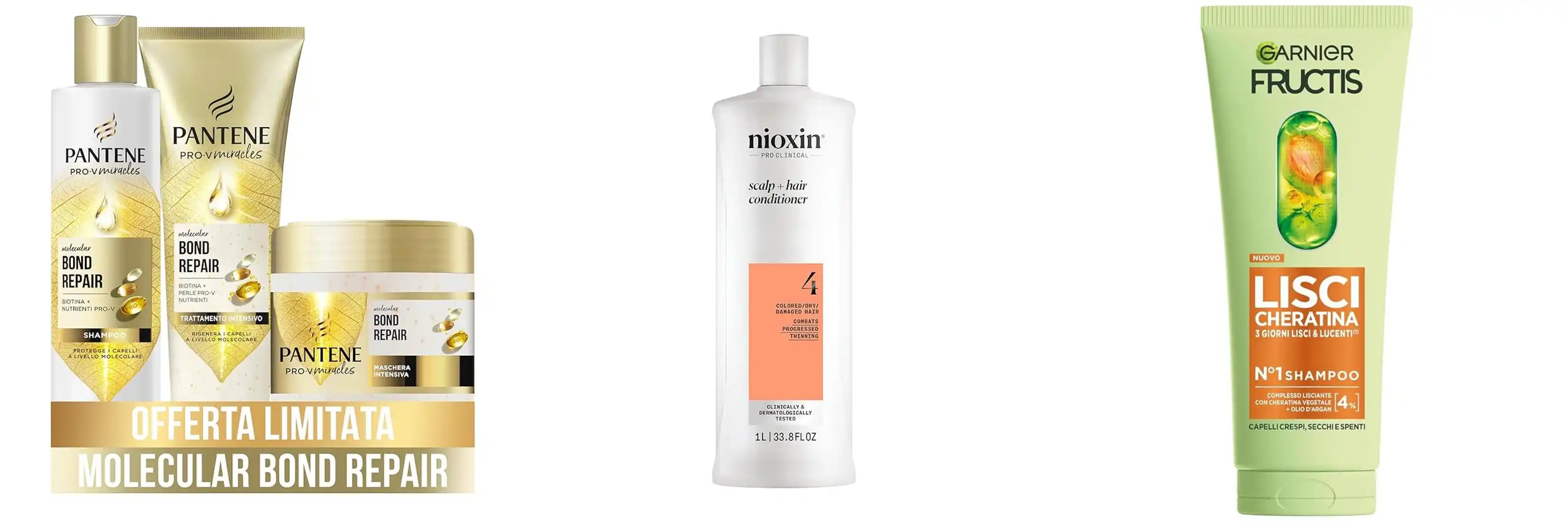 Image from Offerte e Sconti Gratis: Boom!💥 👀 Pantene Set Capelli Molecular Bond Repair Shampoo 250ml, Ma...