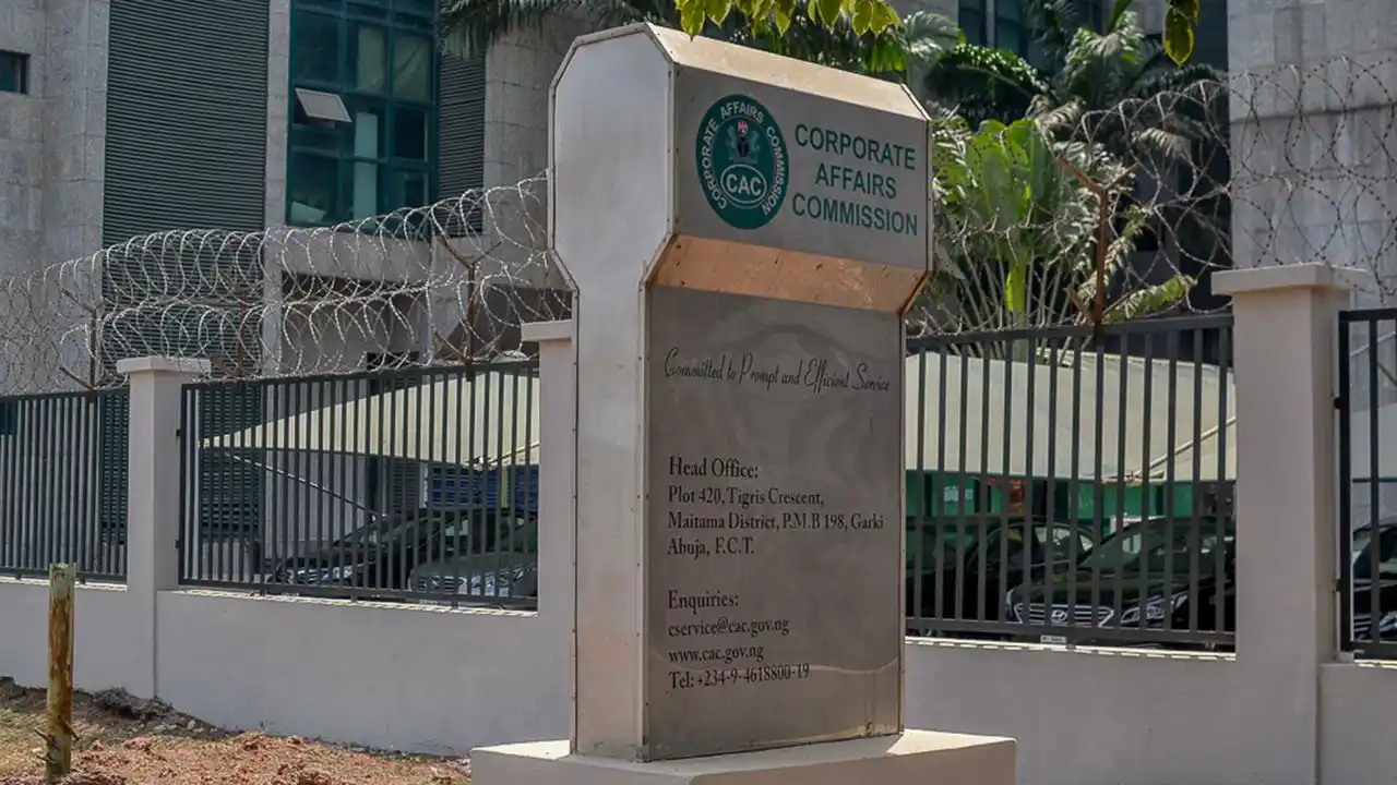 Image from Whereinnasarawa WhatsApp Channel : BREAKING NEWS: The Corporate Affairs Commission (CAC) has announced th...