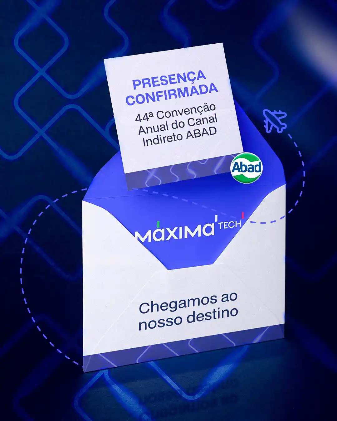 Image from MáximaTech: *Check-in feito! ✔️*  Chegamos para mais uma convenção da ABAD. Mais u...
