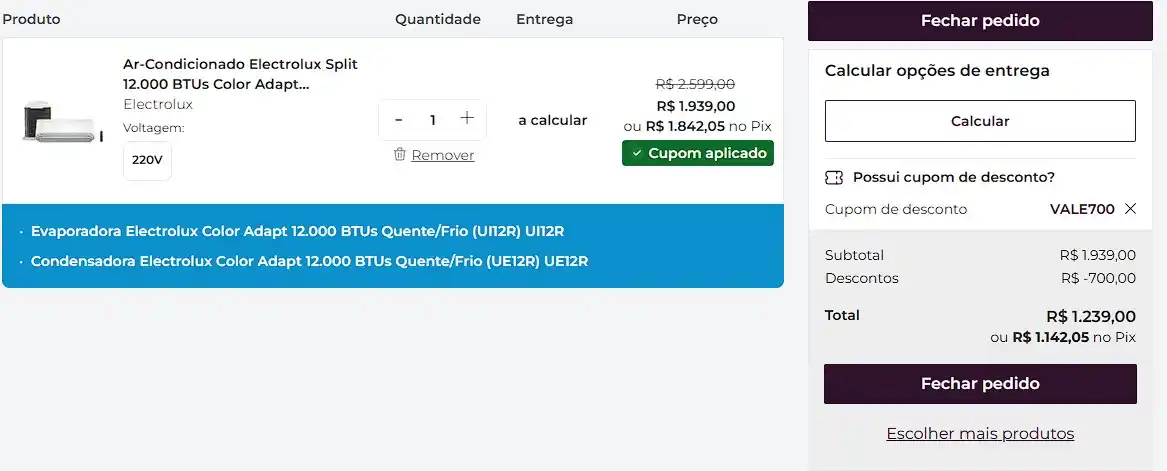 Image from Tem Pechincha Ofertas, Cupons, Descontos, Promoções, Achadinhos e Black Friday: <a class="text-blue-500 hover:underline cursor-pointer" href="/hashtag...