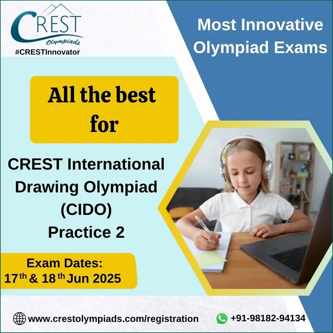 Image from CREST Olympiads: *CREST International Drawing Olympiad (CIDO) Practice 2 Exam is on 17t...