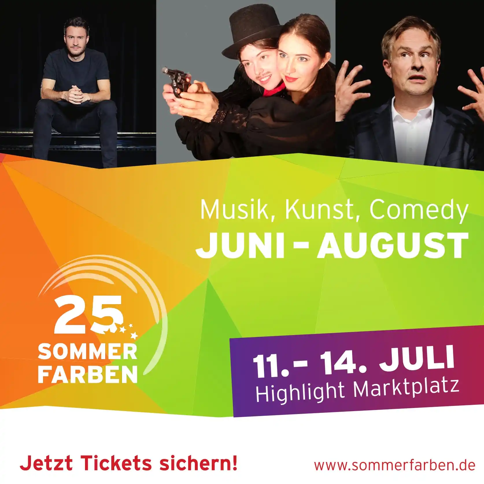Image from Stadt Herrenberg : Die Sommerfarben 2025 stehen vor der Tür – voller Musik, Kunst und gut...
