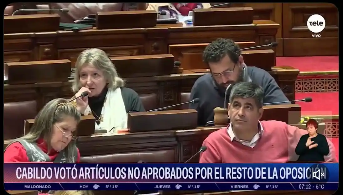 Image from El Bocón : 💬 Diputados aprobó en general la Rendición de Cuentas; Cabildo dio su...