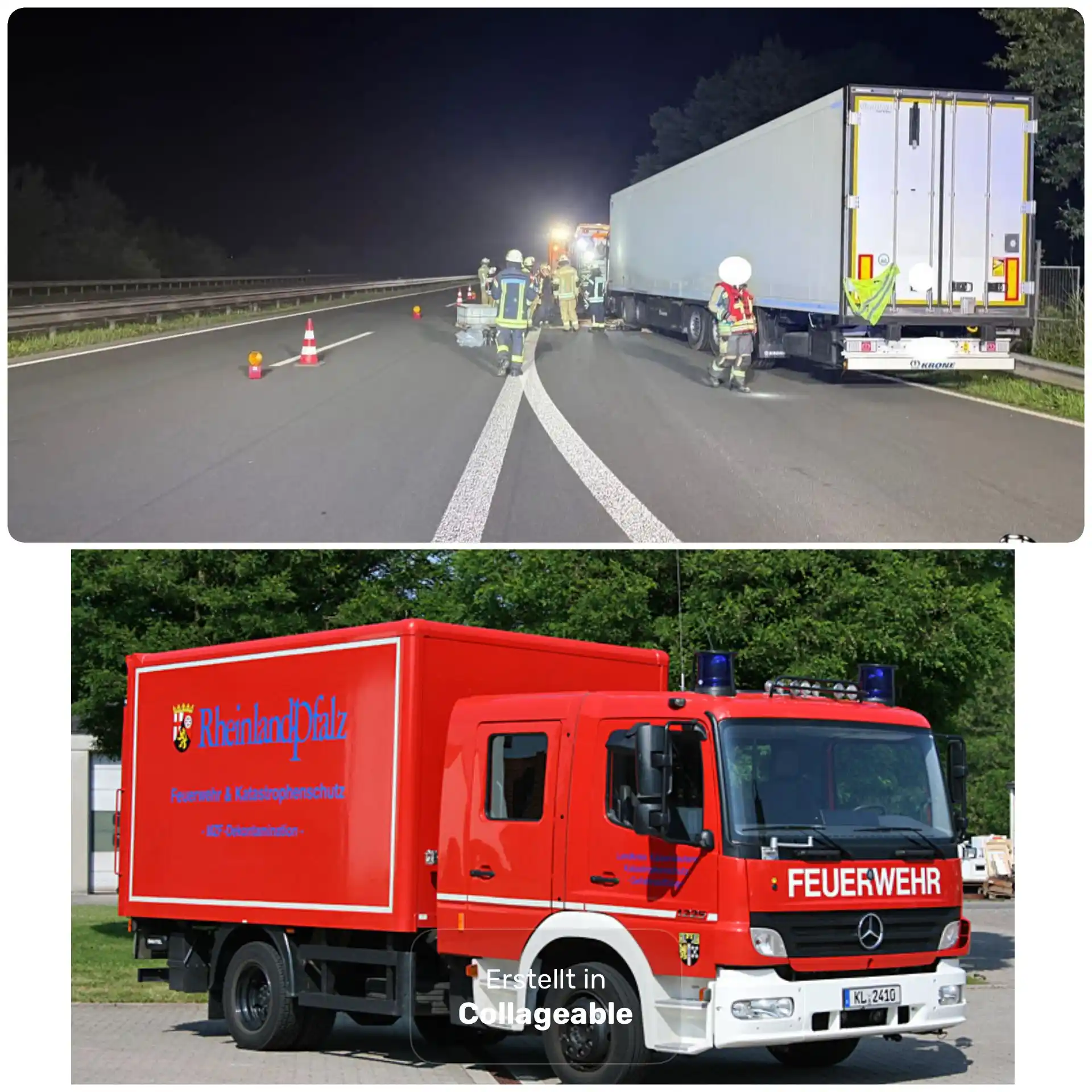 Image from Freiwillige Feuerwehr VG Ramstein - Miesenbach : Einsatzart: Gefahrstoffeinsatz - Auslaufende Betriebsstoffe (G3) Einsa...