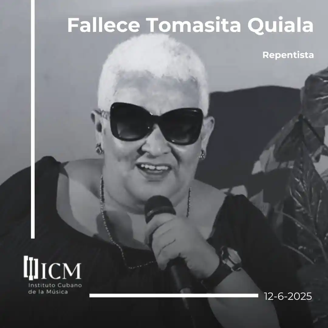 Image from UCLV Radio: En el día de hoy, a los 64 años de edad, falleció en La Habana la dest...