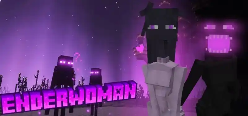 Image from ADDON MCPE (Azeell): [ *enderwoman-e590.* ]  > 📥 Link Download : https://sfl.gl/D9yzsPnn >...