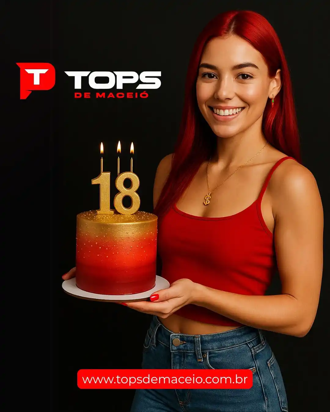 Image from Tops de Maceió: Este mês celebramos com orgulho os 18 anos do Tops de Maceió. Ao longo...