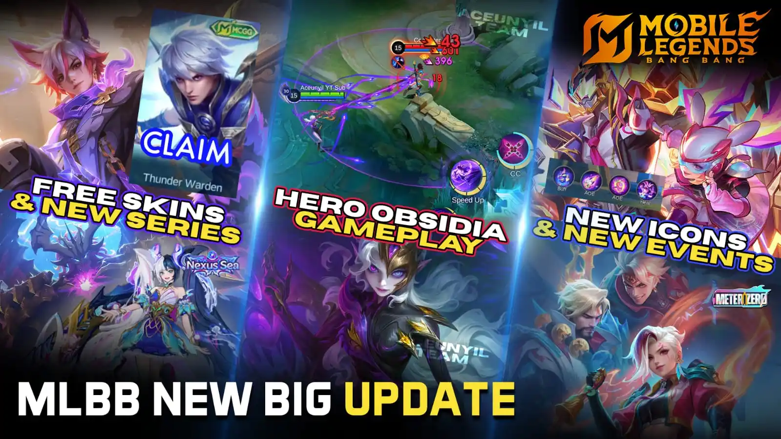 Image from kynairu: Gameplay New Hero Obsidia Click Here https://openyoutu.be/IOJEpl72fGs...