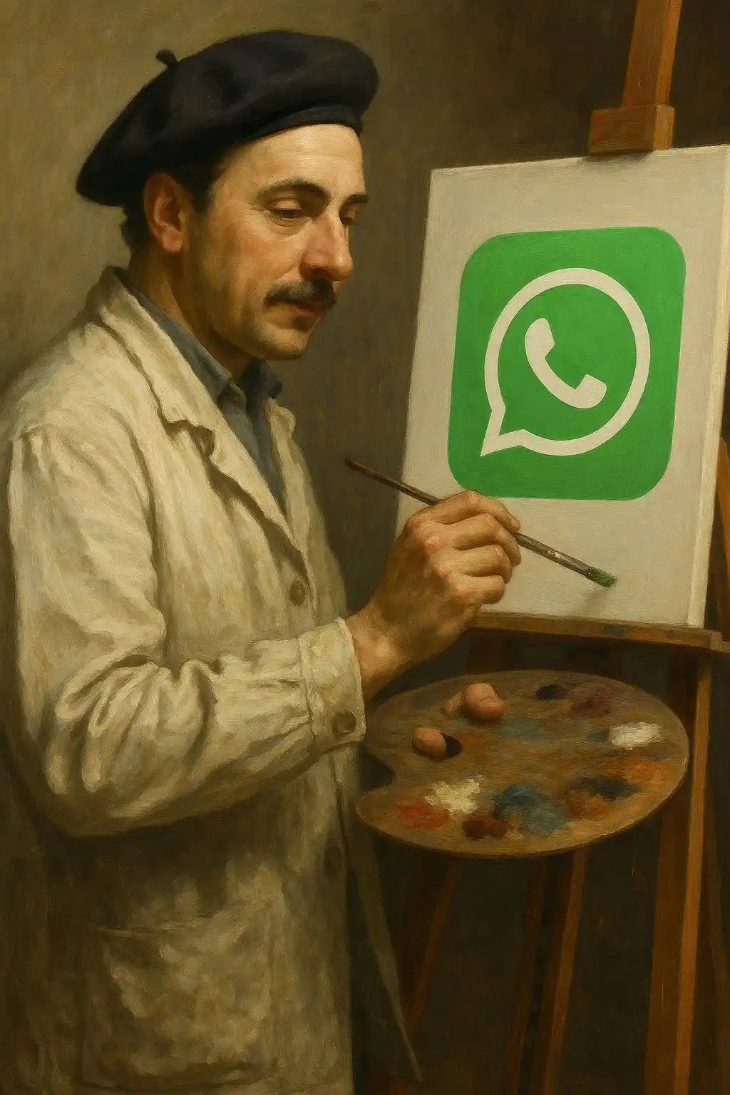 Image from Social Media Berater: Hast du ChatGPT schon als Kontakt in deinem WhatsApp? Nicht, dann jetz...