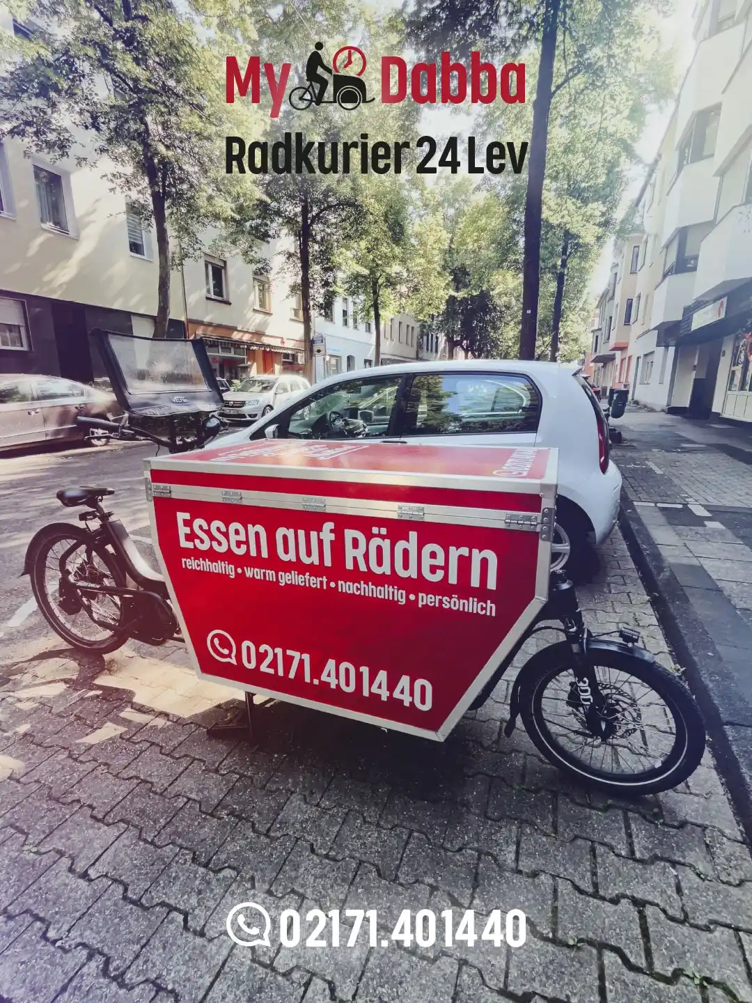 Image from My♥Dabba: 👀 Hingucker der Straße – mit Herz und Rückenwind 🚴♂️💨 Mein Lasten...