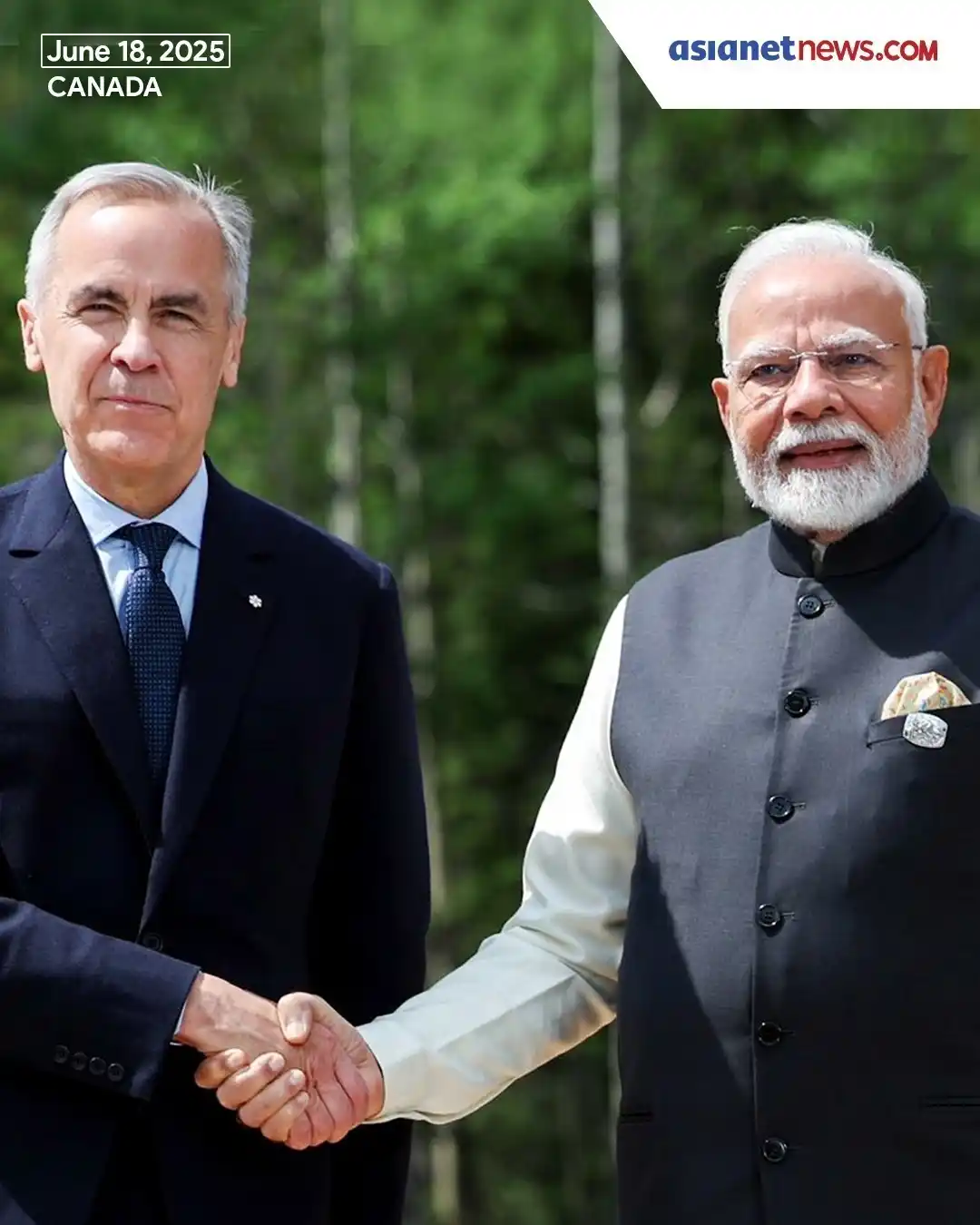 Image from Asianet News Hindi: https://tinyurl.com/2d34jb7j || प्रधानमंत्री नरेंद्र मोदी ने कनाडा के ...