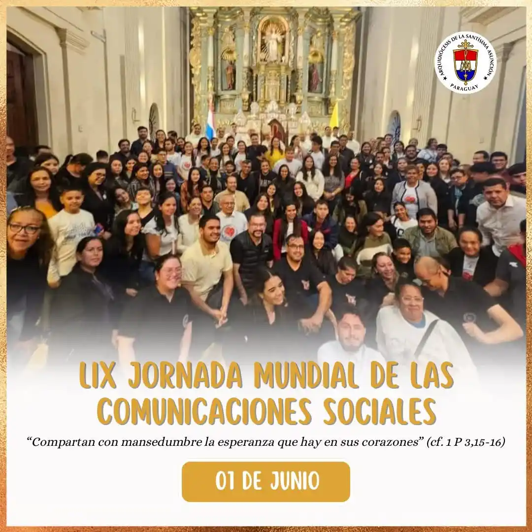 Image from Arzobispado de Asunción: <a class="text-blue-500 hover:underline cursor-pointer" href="/hashtag...