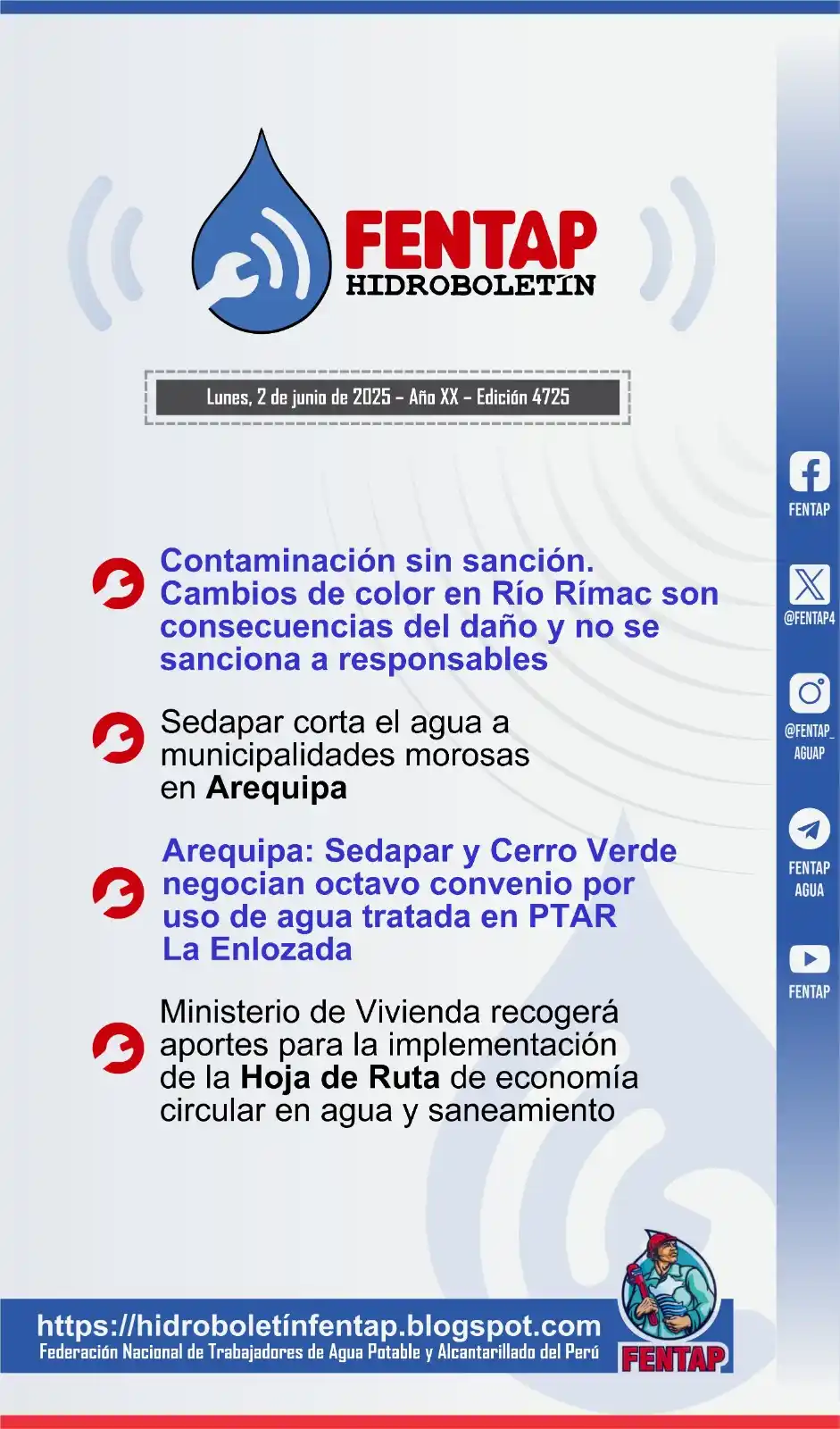 Image from FENTAP: La FENTAP informa: 🚨Contaminación sin sanción. La ONG Vida advierte q...