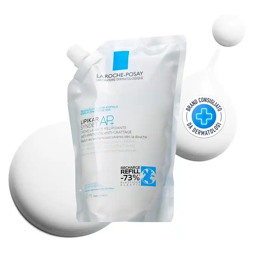 Image from Offerte e Sconti Gratis: 👀 La Roche-Posay Lipikar Syndet AP+ Refill, Ricarica Gel Doccia Corpo...