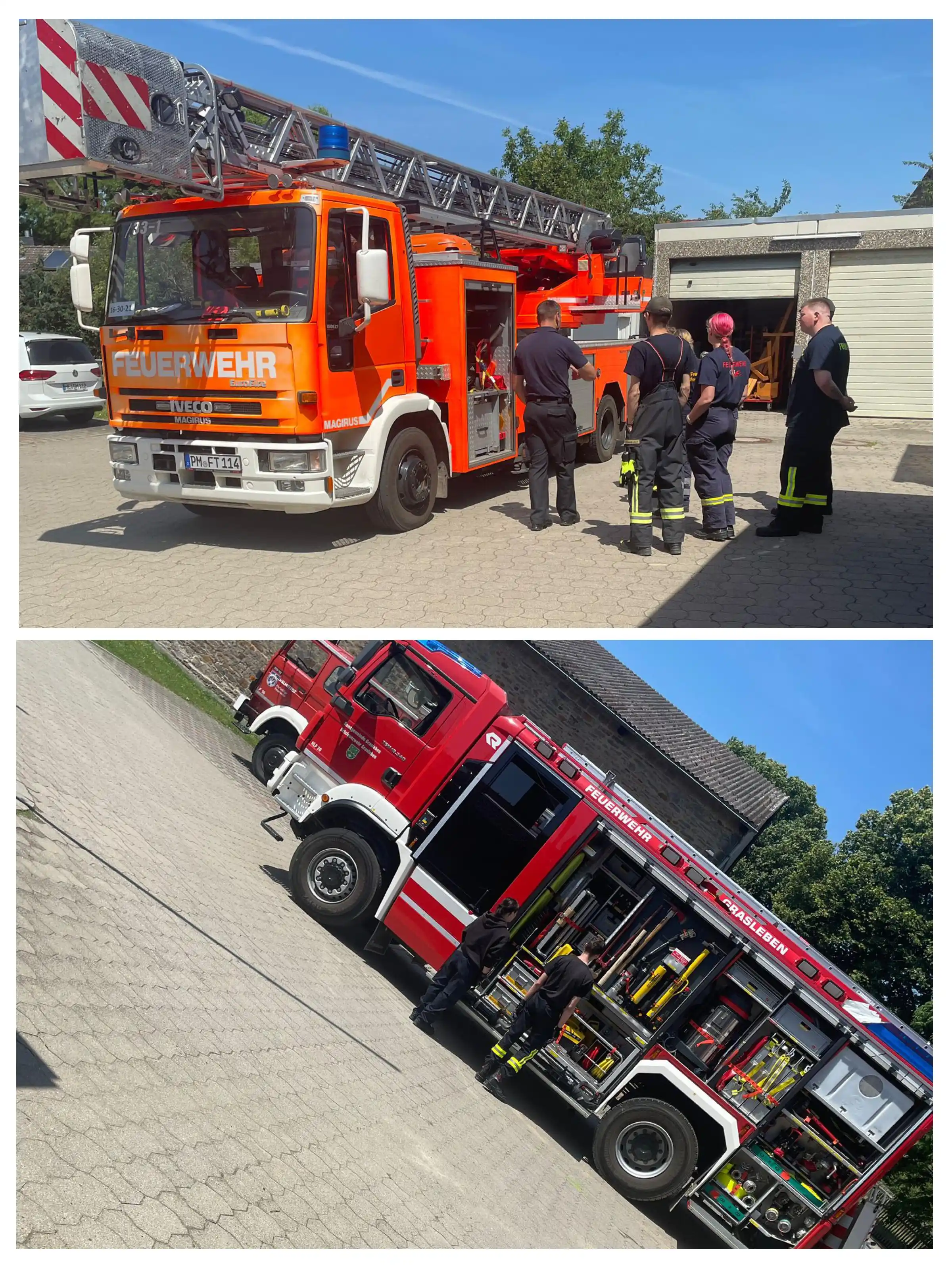 Image from Freiwillige Feuerwehr Helmstedt: Langweilig wird uns offenbar dieses Wochenende ganz sicher nicht. Denn...