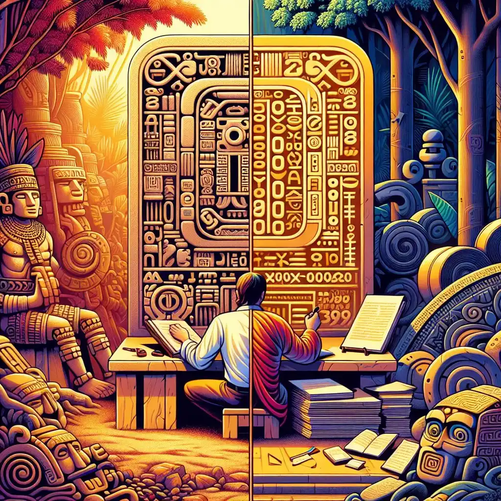 Image from Motivation Et Connaissances Plus: Le concept de zéro a été développé indépendamment par les Mayas en Amé...