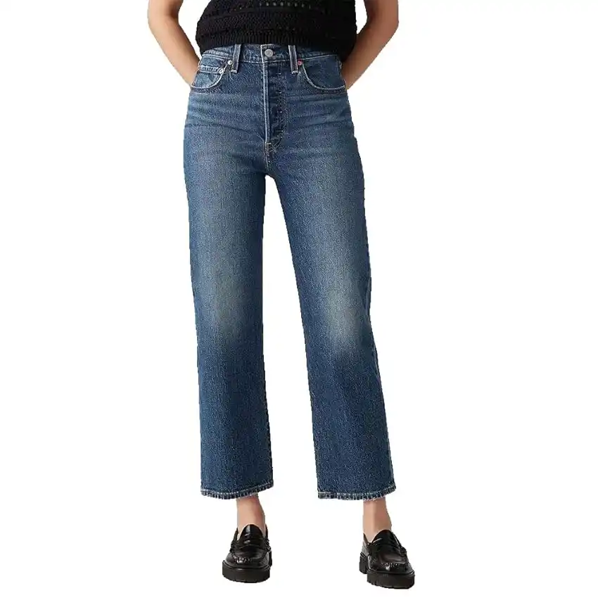 Image from Offerte e Sconti Gratis: 👀 Levi's Ribcage Straight Ankle Jeans, My Honor No DX Assurdo! 😨 ‼️...
