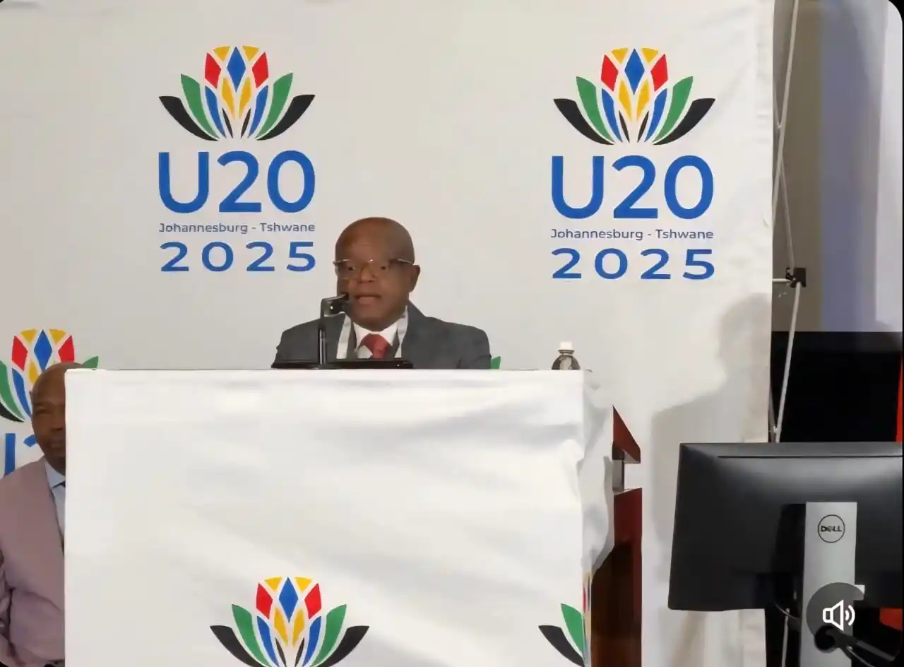 Image from City Of Joburg: 📍 LIVE NOW | Urban20 Sherpa & Mayors Assembly “Digital governance is...