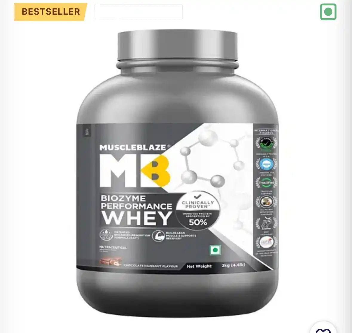 Image from GymDeals Whatsapp: *🔥Loot: MB Biozyme Whey 2KG @ 4944/-* 🔗https://hyugalife.onelink.me...