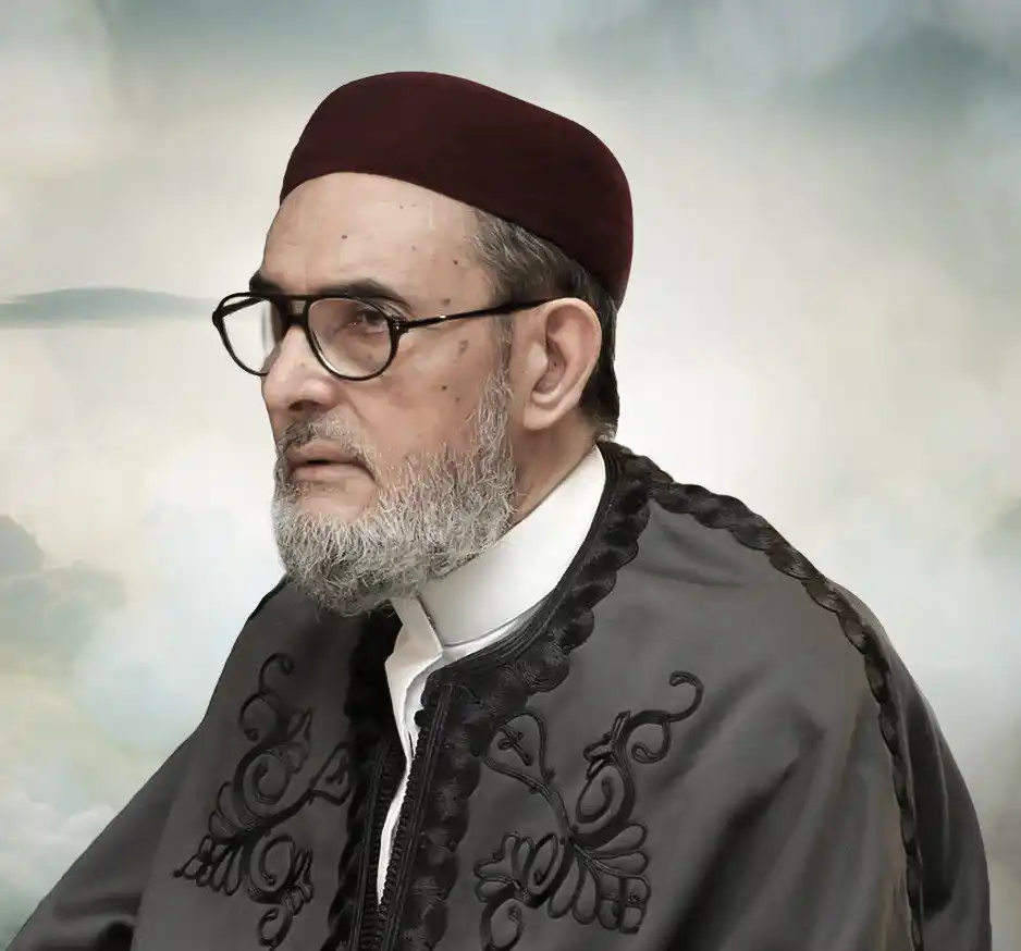 Image from القسطل الاخباري | القدس: مفتي عام ليبيا الشيخ الصادق الغرياني: من أوقف قافلة الصمود عند حدود مد...