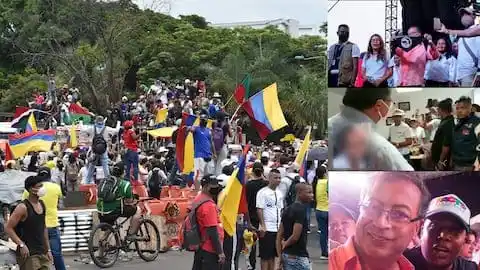 Image from LB Journalist: 📢 “Nos sentimos utilizados”: líder de la primera línea critica al Gob...