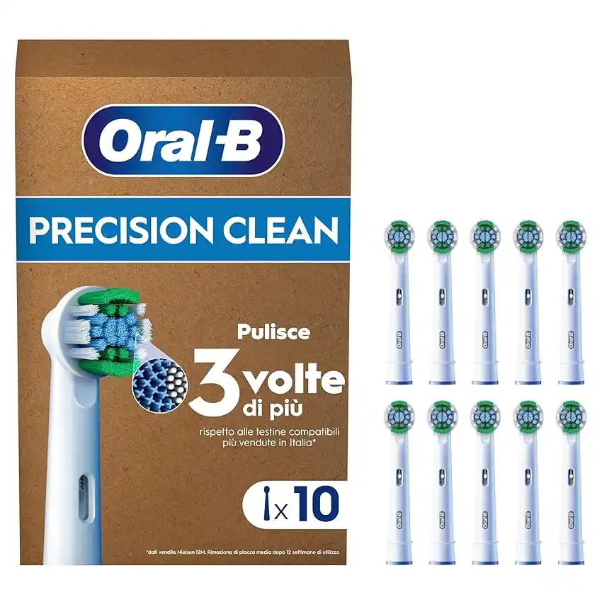 Image from Offerte e Sconti Gratis: 👀 Oral-B Testine Di Ricambio per Spazzolino Elettrico, 10 Testine Pro...
