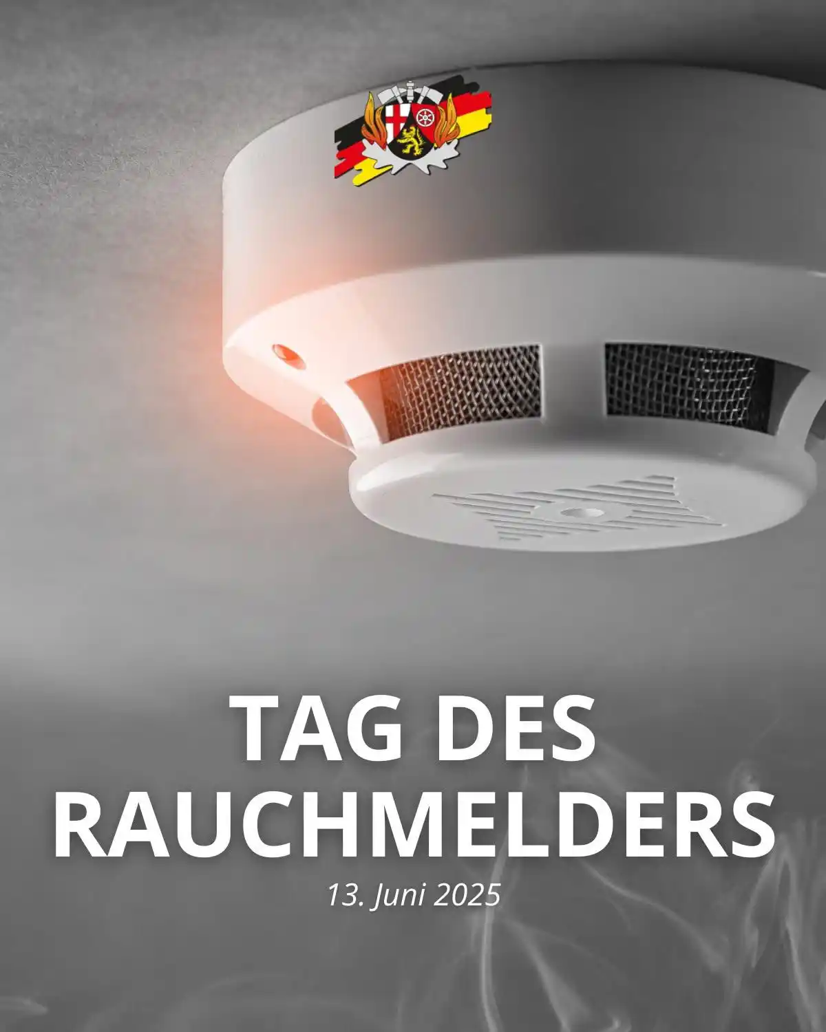 Image from Freiwillige Feuerwehr VG Ramstein - Miesenbach : 🚨 Rauchmeldertag – 13. Juni! Deine Sicherheit hat oberste Priorität! ...