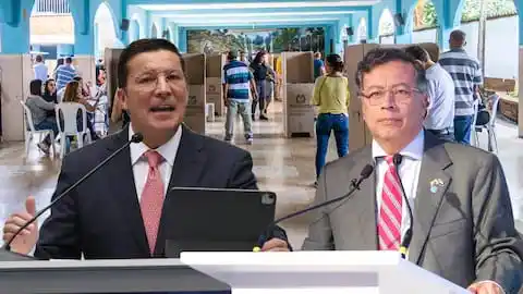 Image from LB Journalist: Registraduría no convocará la consulta popular de Petro mientras esper...