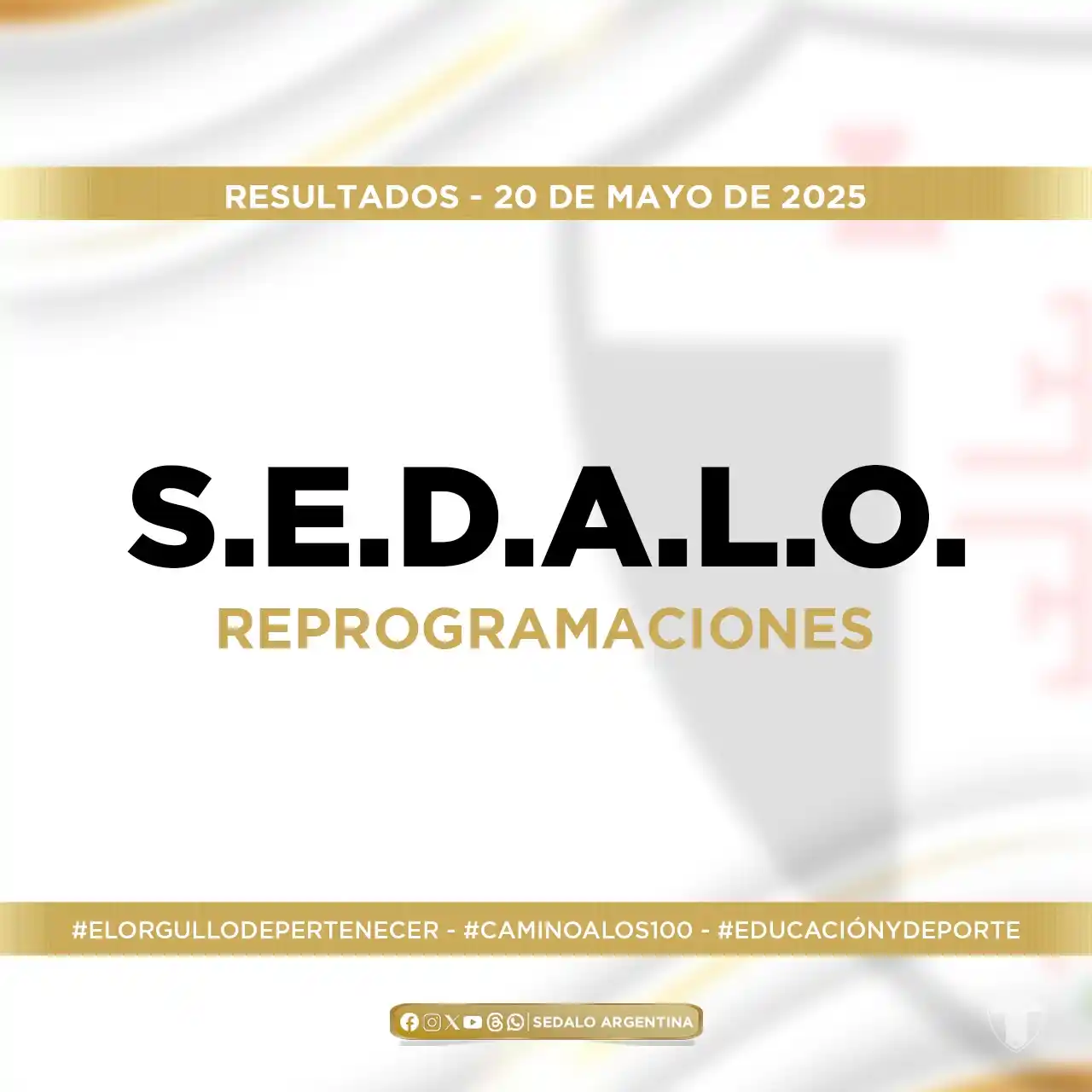 Image from Sedalo Argentina: 🤾🏼♂️REPROGRAMACIONES - RESULTADOS 🇩🇪 Saldos positivos para nuest...