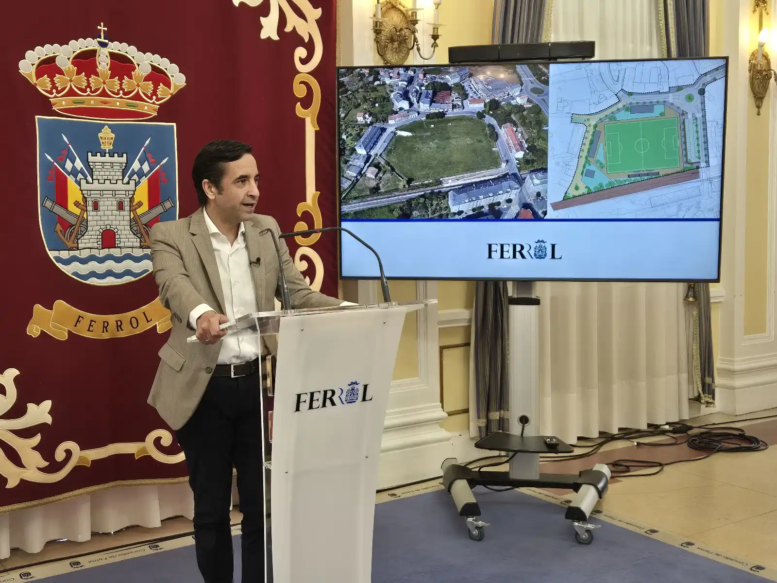 Concello de Ferrol post
