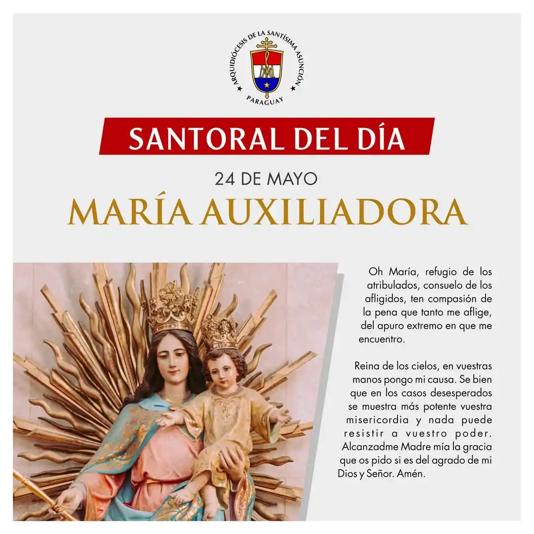 Image from Arzobispado de Asunción: <a class="text-blue-500 hover:underline cursor-pointer" href="/hashtag...