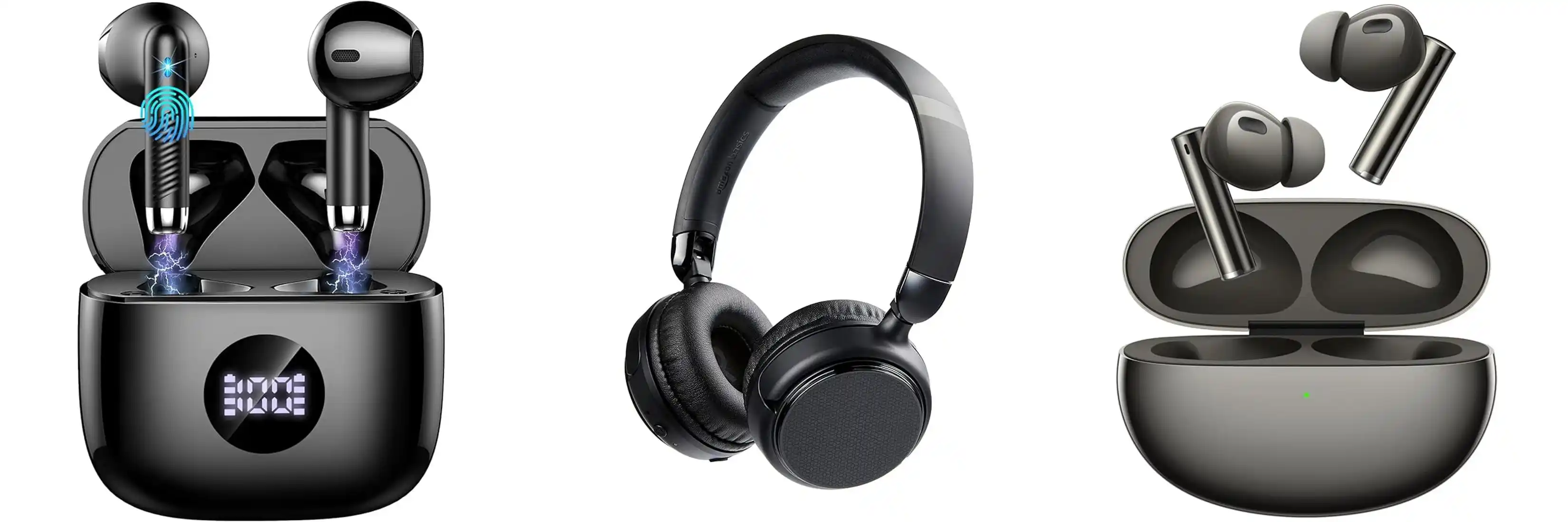 Image from Offerte e Sconti Gratis: Sconto folle!!! 🥶 👀 Cuffie Bluetooth Auricolari Bluetooth 5.4, Cuffi...