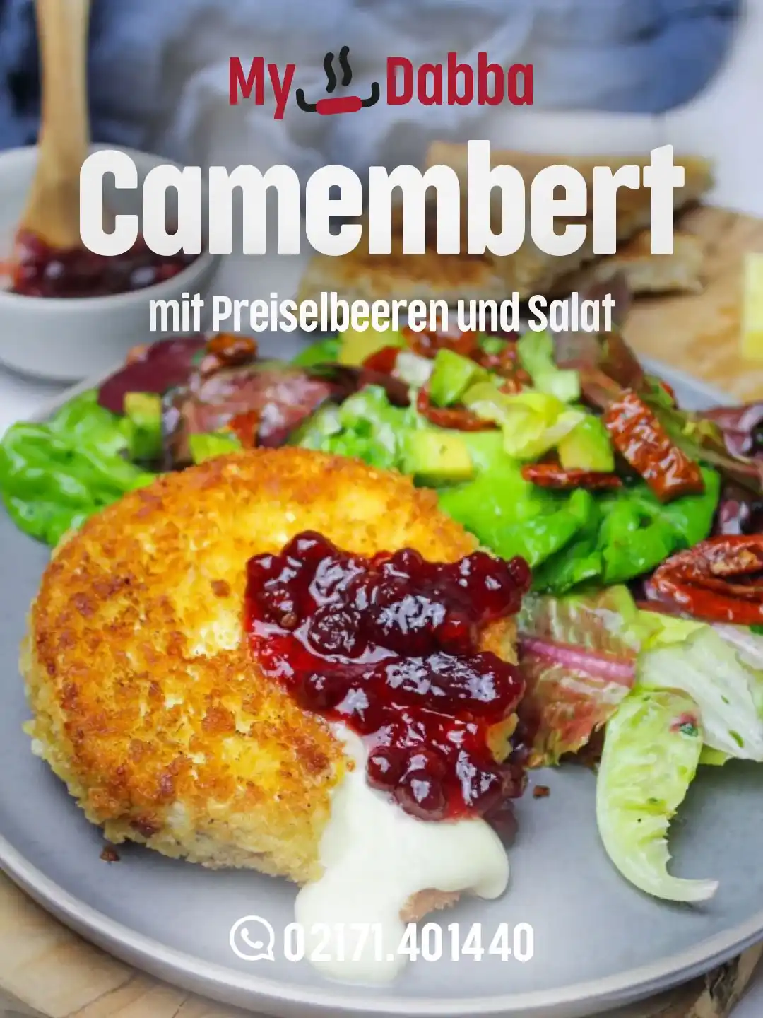 Image from My♥Dabba: So schmeckt der Sommer ☀️ Knuspriger Camembert, zart schmelzend – daz...