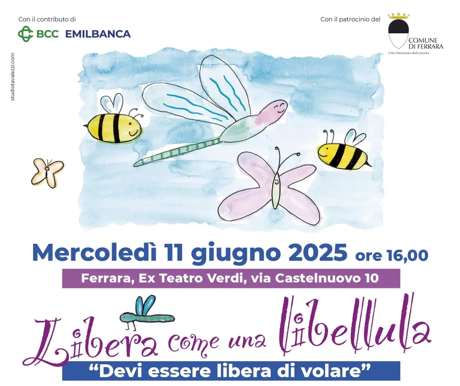 Image from Emil Banca Credito Cooperativo: Ti invitiamo alla prova aperta del laboratorio teatrale “Libera come u...