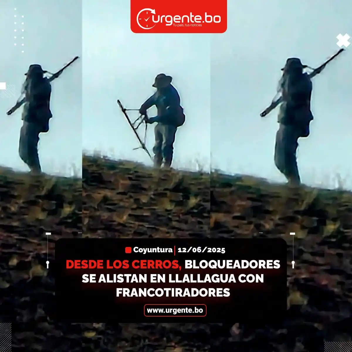 Image from Urgente.bo Noticias: 🔎 *Urgente.bo* | ¿Nueva jornada de violencia en Llallagua? En redes s...