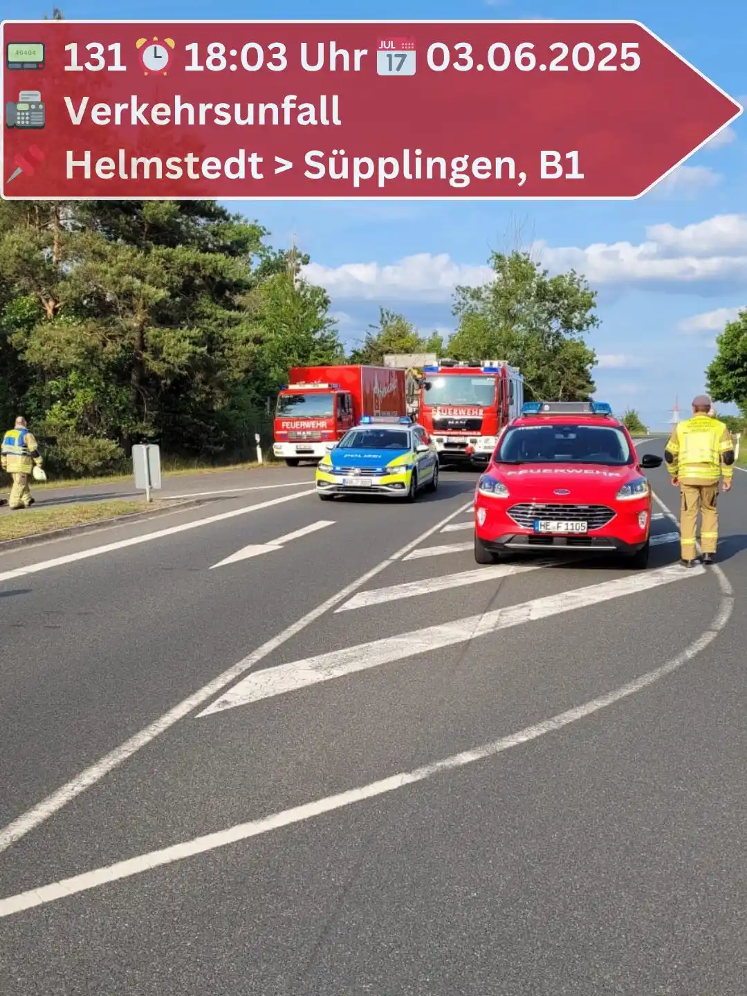 Freiwillige Feuerwehr Helmstedt post