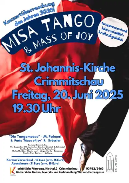Image from Jesus in Zwickau ツ: Am 20.6.2025 um 19.30 Uhr wird es in der Johanniskirche ein Konzerthig...